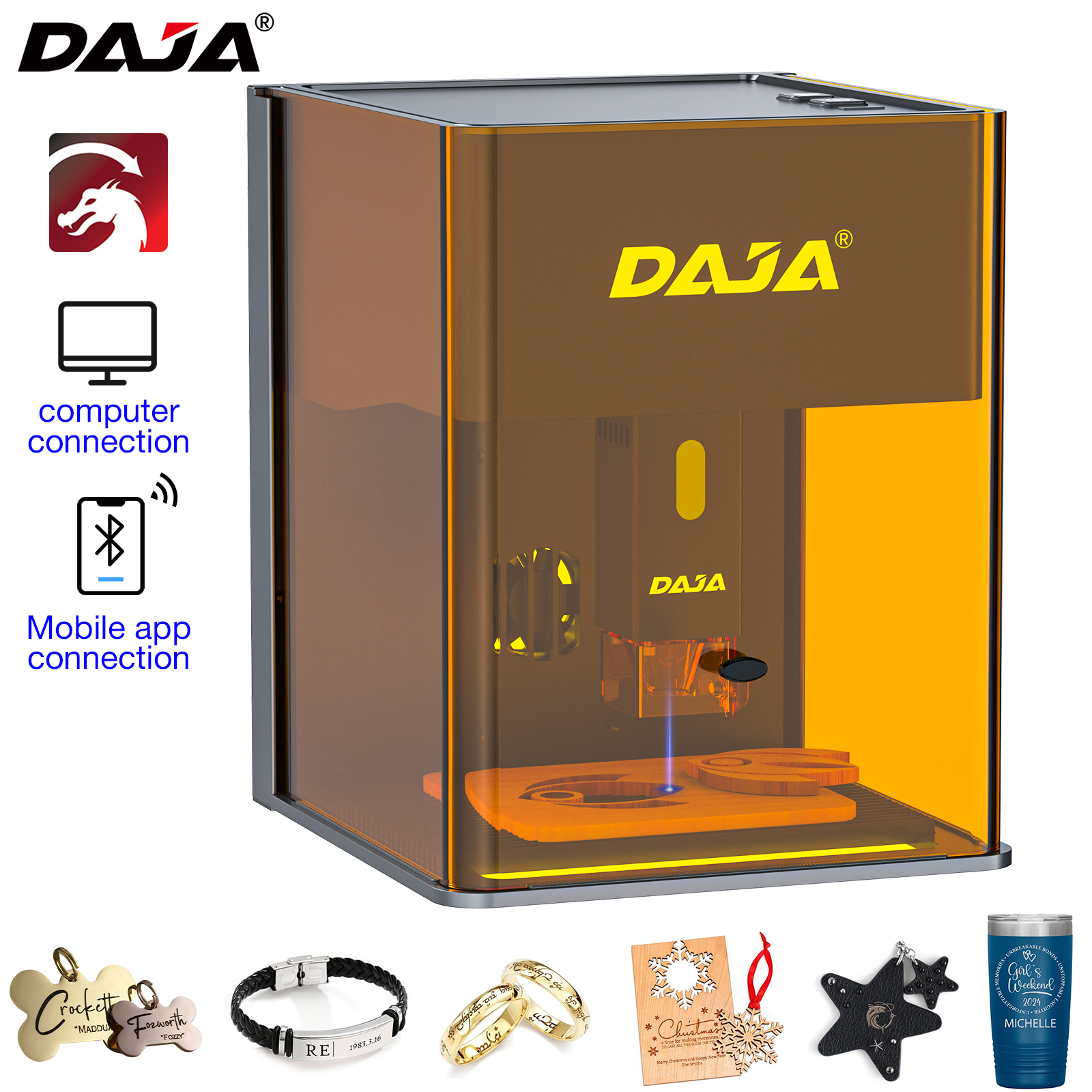 Laser Engraving Software - DAJA DJ6 Pro Mini Laser Engraving