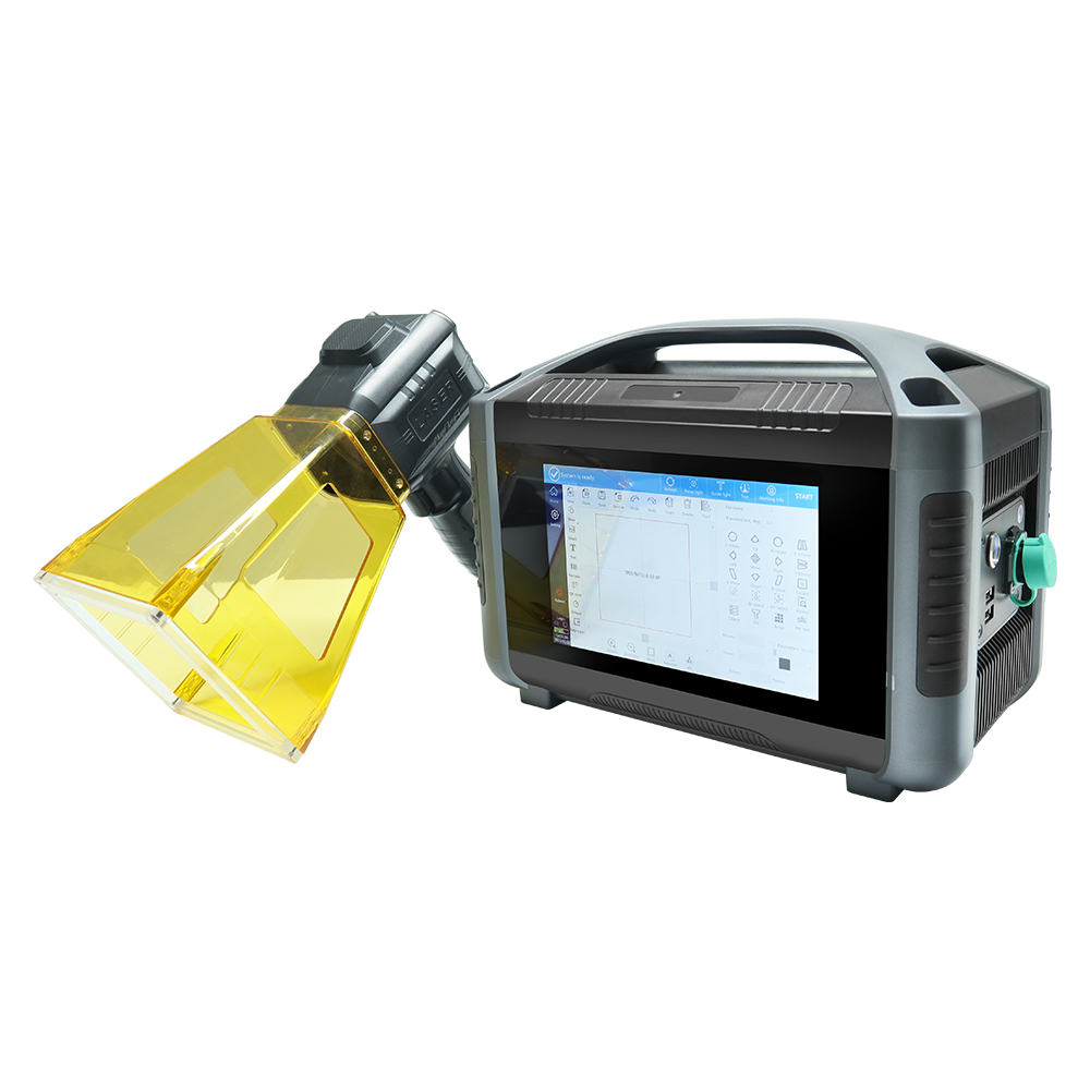 Industrial Laser Engraving Machine For Metal - Fiber Laser Marking Machine Handheld Small