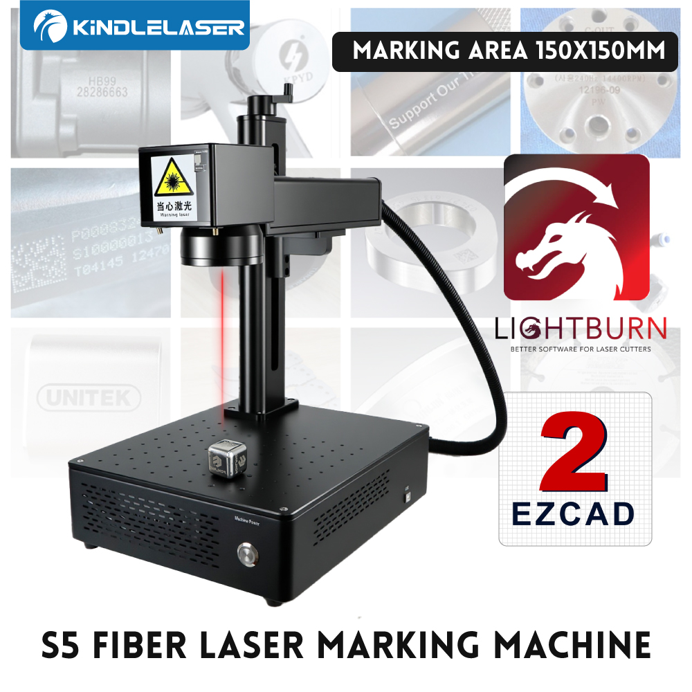 Industrial Laser Engraving Machine For Metal - Kindlelaser S5 Industrial Fiber Laser Marking