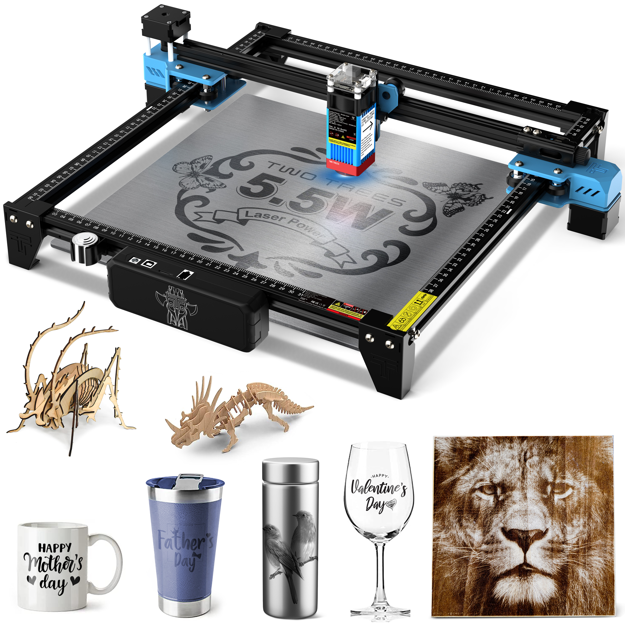 Laser Engraving Software - TwoTrees TTS-55 PRO CNC Laser Engraving