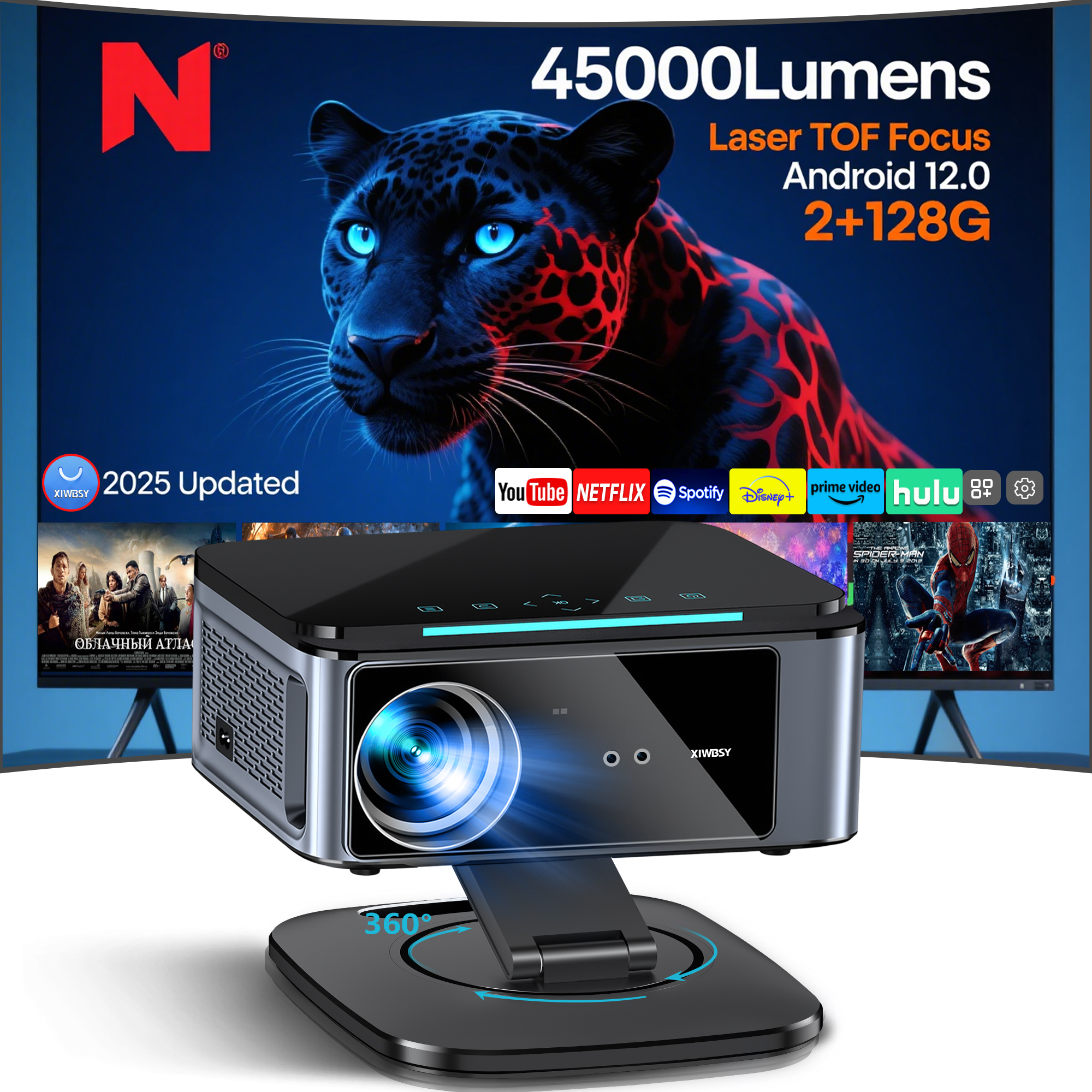 Industrial Laser Projection - XIWBSY 2026 Laser TOF Focus Projector