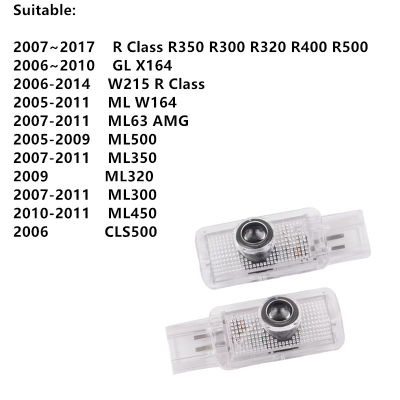Industrial Laser Projection - 2PC Led Car Door Light Laser