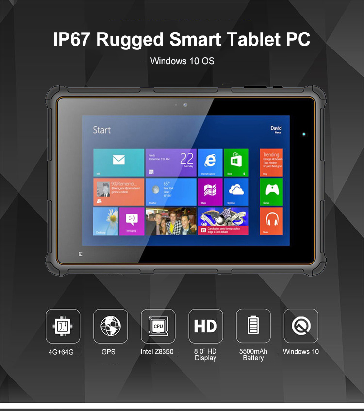 10 Inch Rugged Tablet PC with  – обзор и цена Industrial Laser Operator