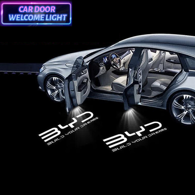 2PC For BYD Wireless Led Car D – обзор и цена Industrial Laser Projection