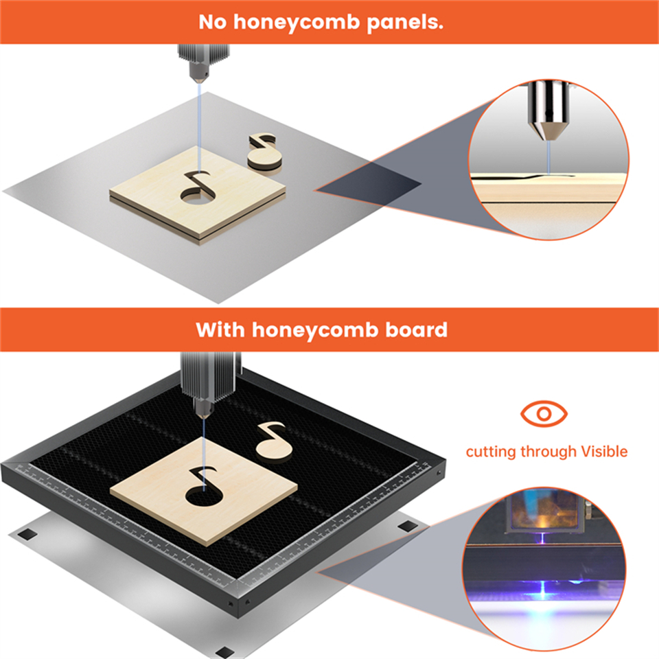 ACMER Honeycomb Panel Laser Wo – обзор и цена Laser Engraving Software