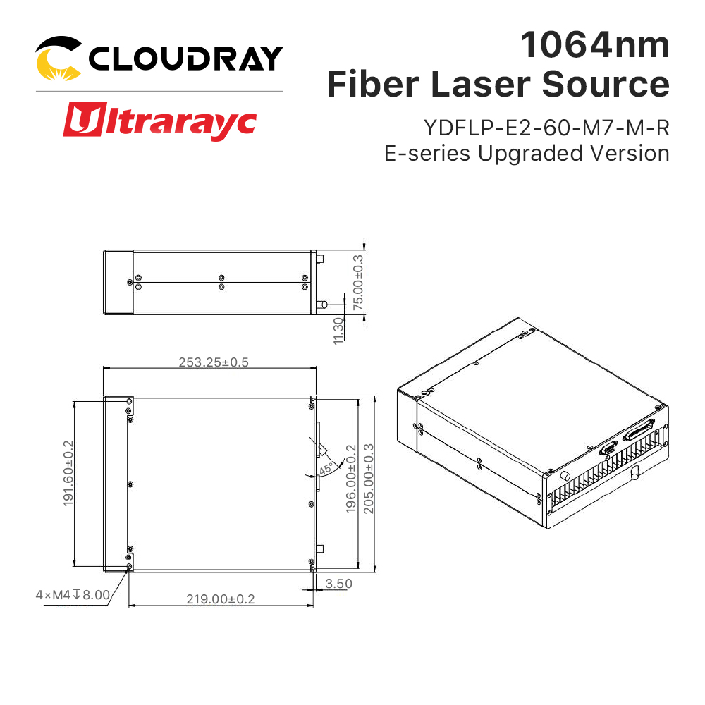 Ultrarayc 1064nm  JPT MOPA Fib – обзор и цена Galvo Scan Head