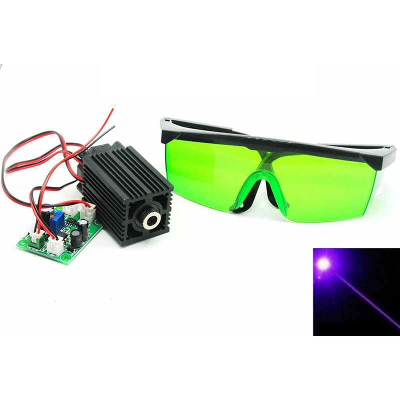 High Power 405nm 100mW Violet/ – обзор и цена Diode Laser Module