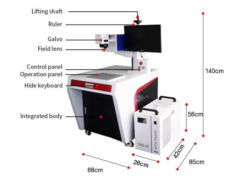 High Quality Fiber Marking Eng – обзор и цена Industrial Laser Engraving Machine For Metal