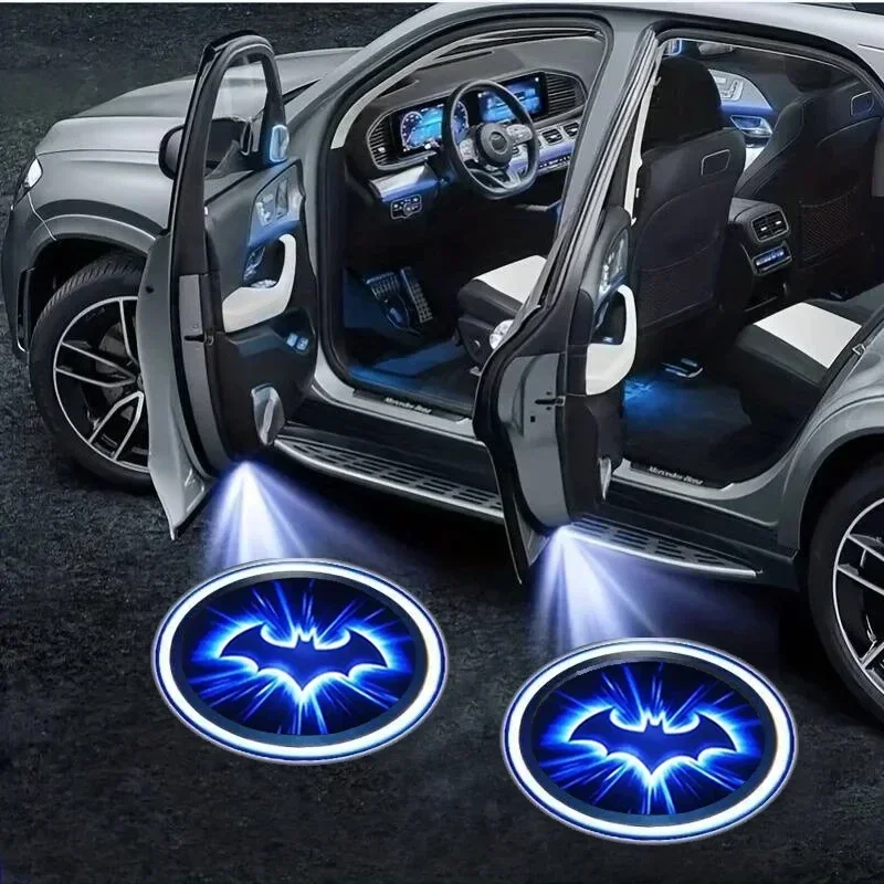 2PC Wireless Car Bat Logo Door – обзор и цена Industrial Laser Projection