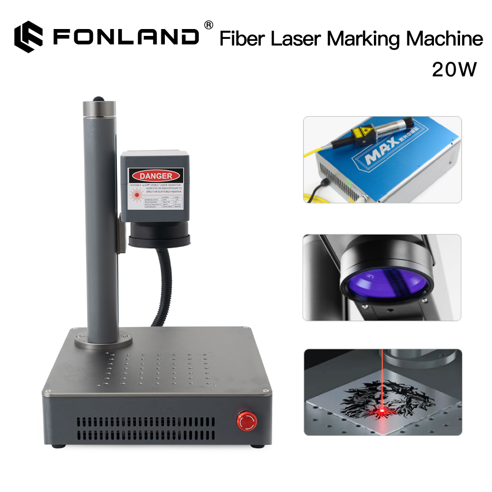 Fonland S4 Metal Fiber Laser M – обзор и цена Industrial Laser Engraving Machine For Metal