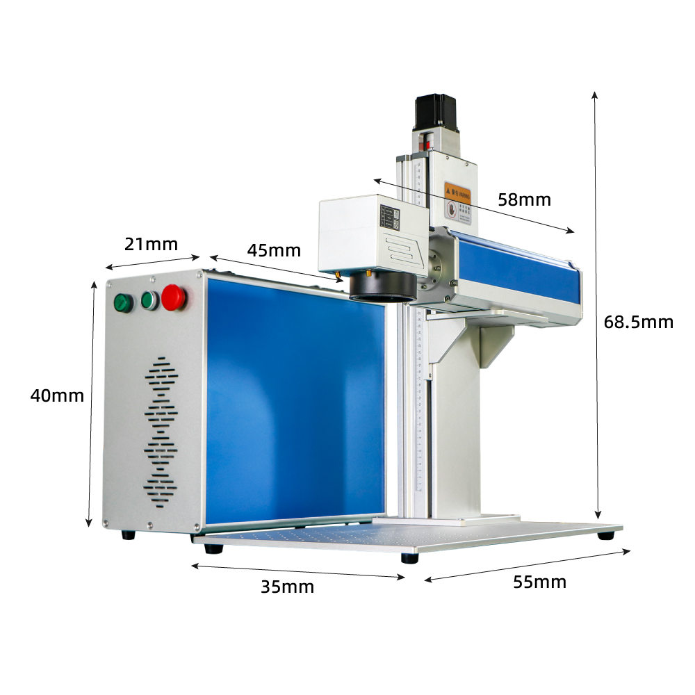 MAX 2.5D Relief Deep Engraving – обзор и цена Industrial Laser Engraving Machine For Metal