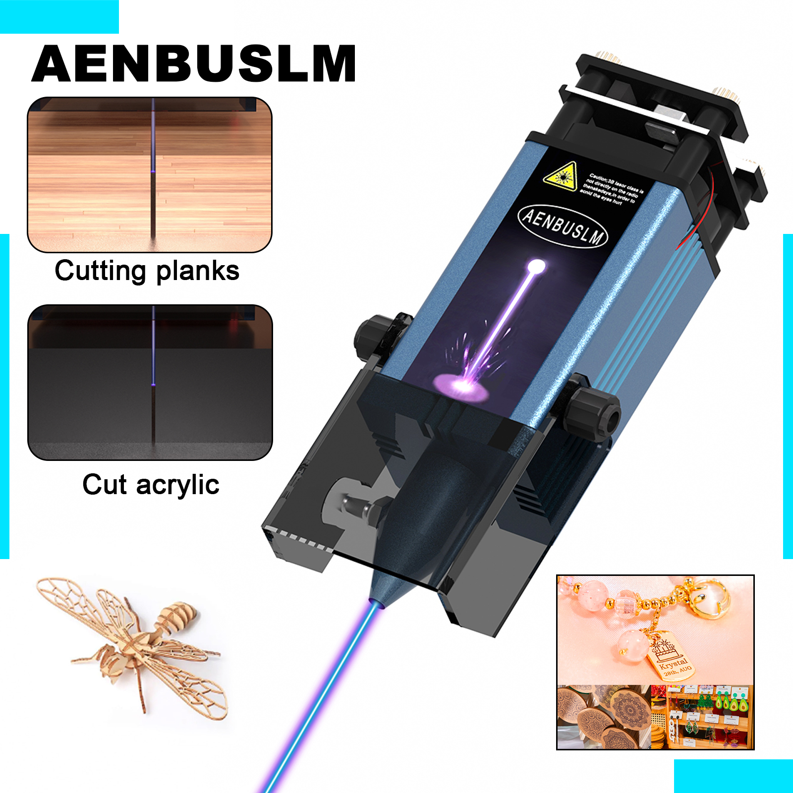 AENBUSLM 40W 80W Laser Cutting – обзор и цена Laser Engraving Software