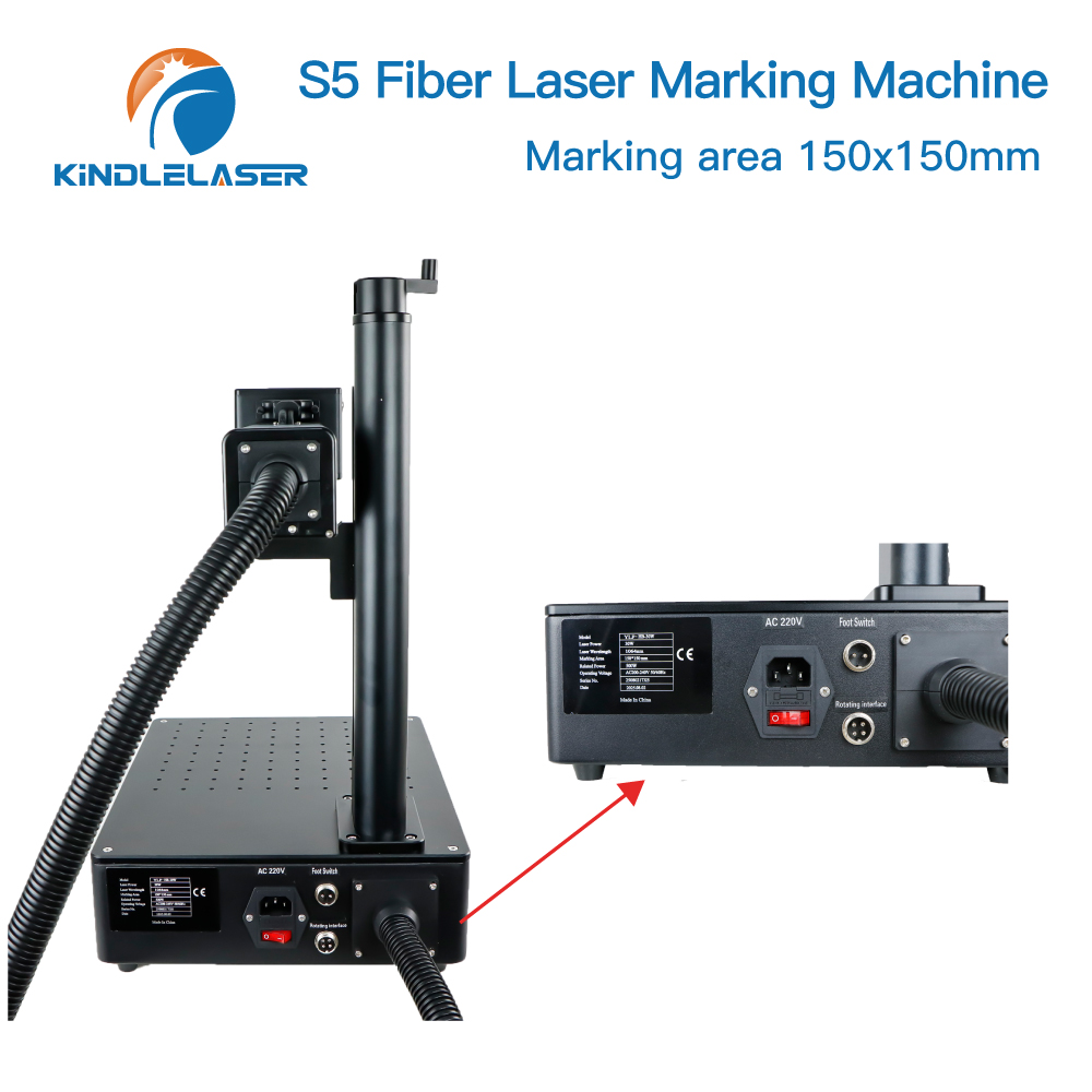 Kindlelaser S5 Industrial Fibe – обзор и цена Industrial Laser Engraving Machine For Metal