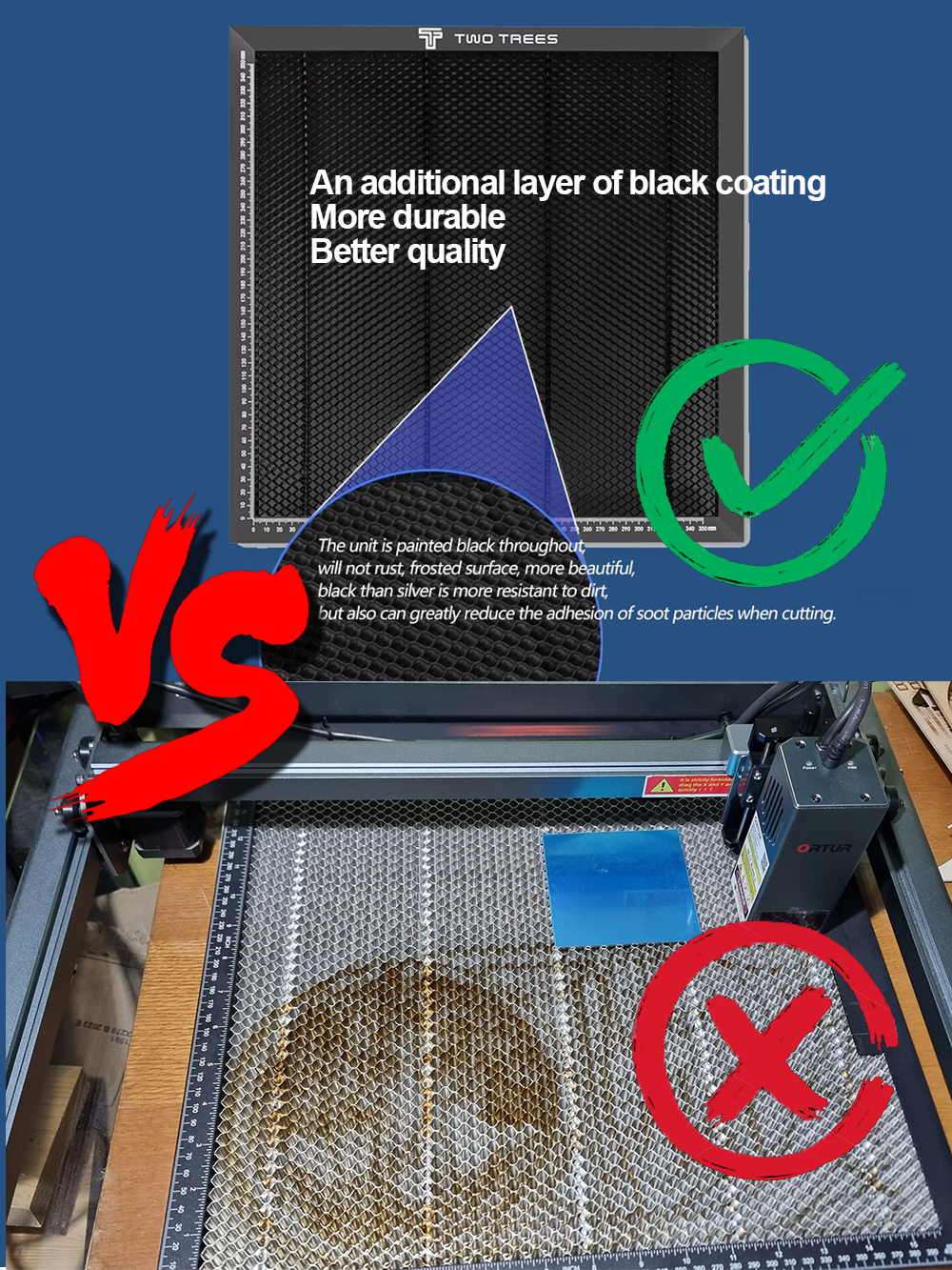 Heavy Duty Honeycomb Metal Tab – обзор и цена Laser Engraving Software