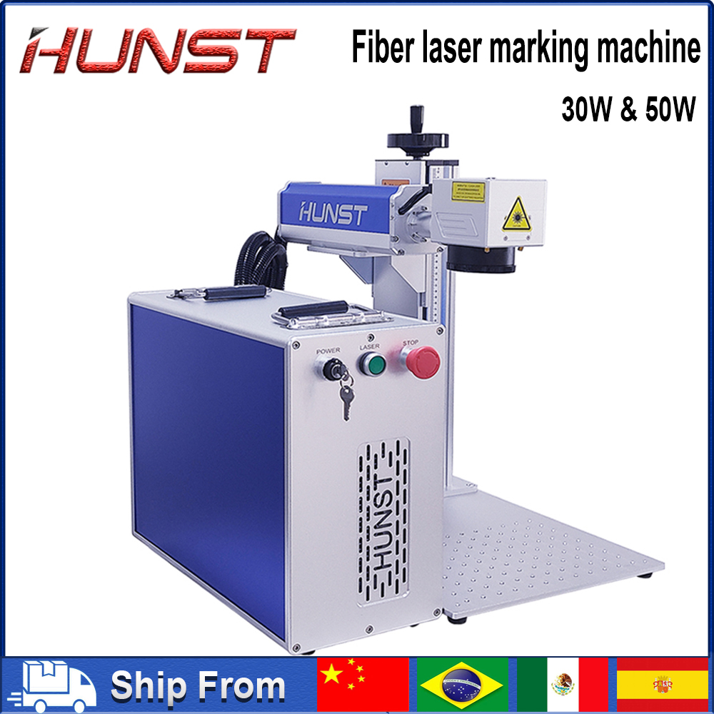 Hunst 50W 30W Fiber Laser Mark – обзор и цена Laser Engraving Software