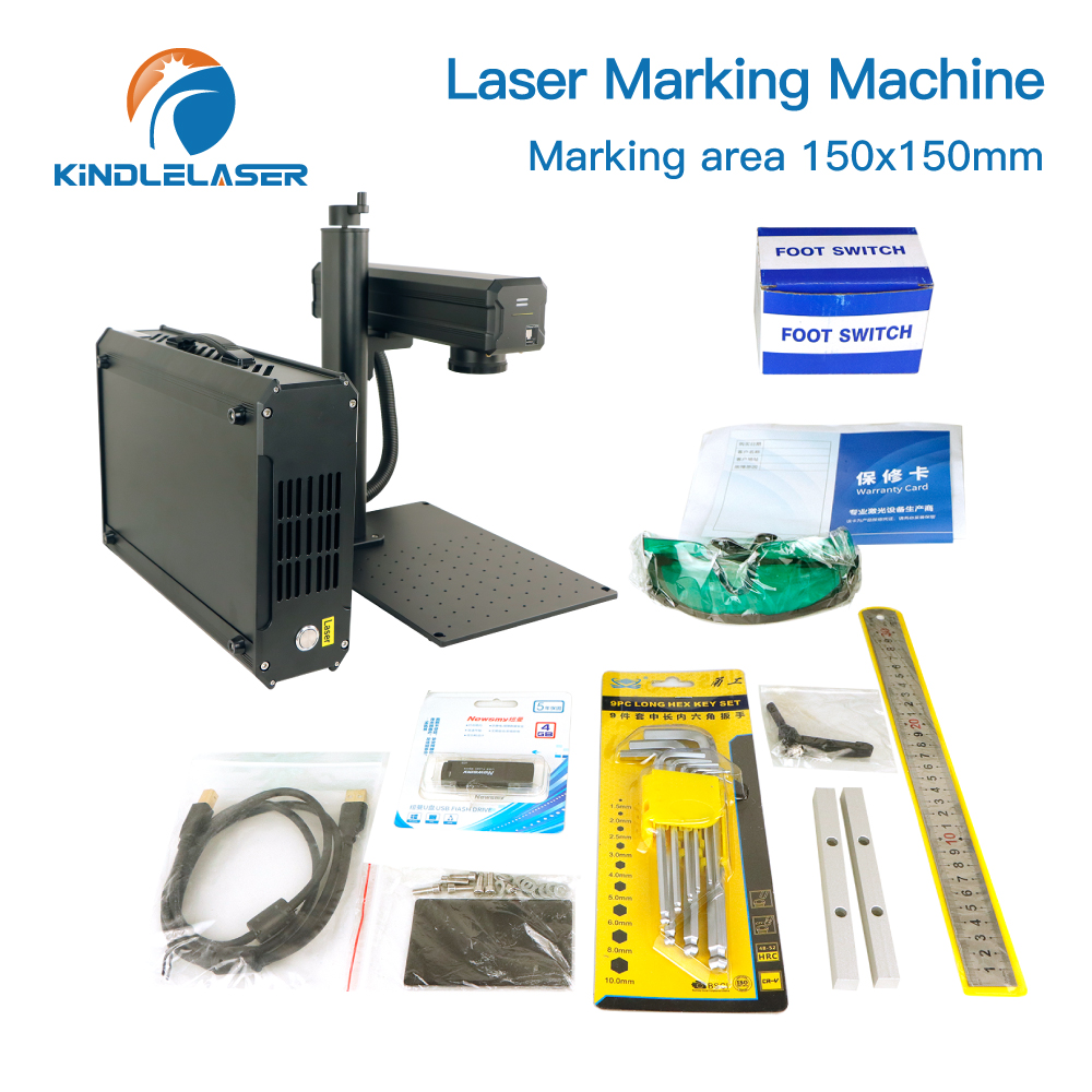 Kindlelaser S5 20W 30W Fiber L – обзор и цена Industrial Laser Engraving Machine For Metal