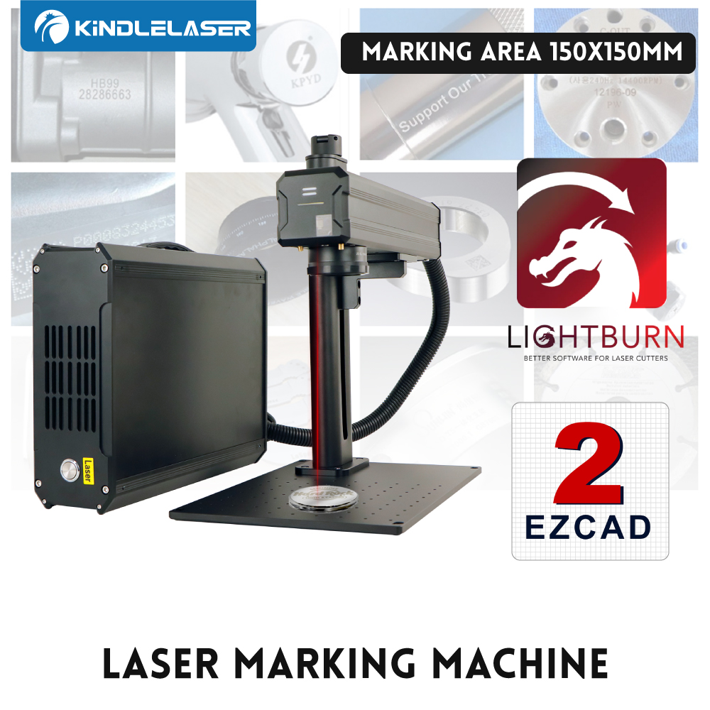 Kindlelaser S5 20W 30W Fiber L – обзор и цена Industrial Laser Engraving Machine For Metal