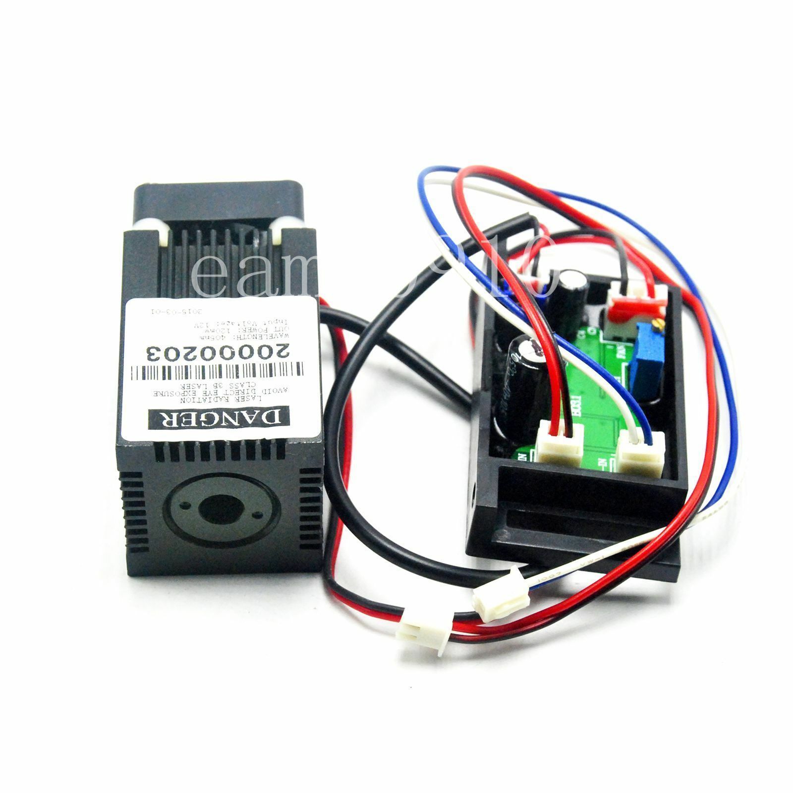 445nm 450nm 300mW 12V Blue Dot – обзор и цена Diode Laser Module