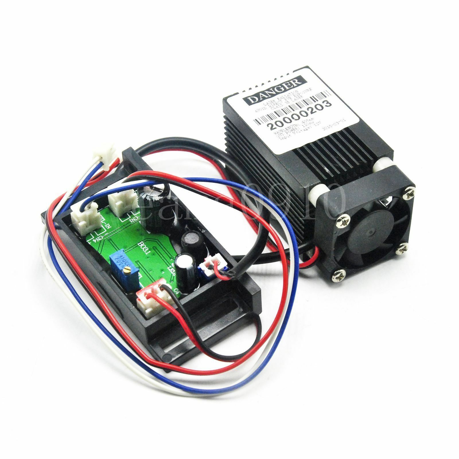 445nm 450nm 300mW 12V Blue Dot – обзор и цена Diode Laser Module
