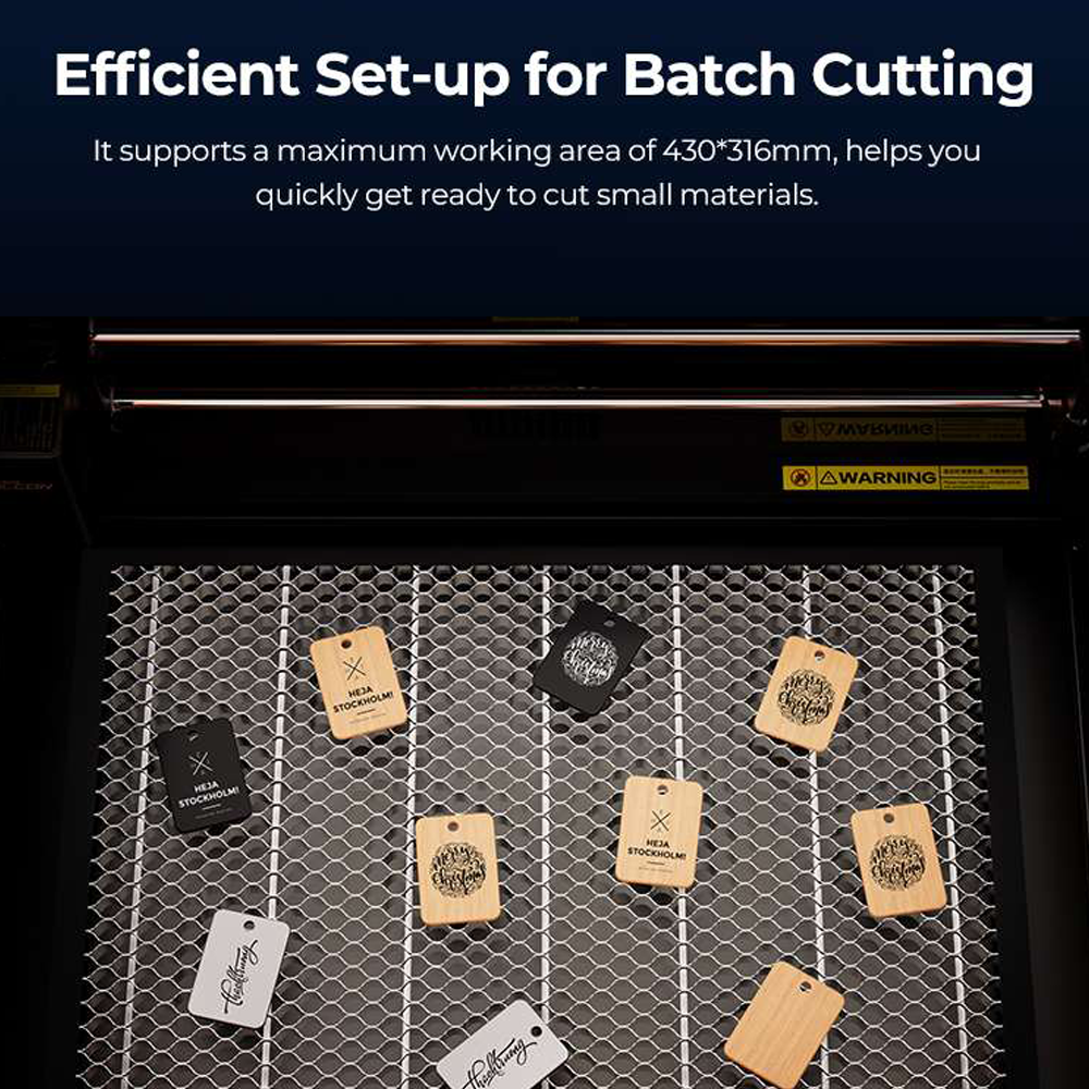 Creality Laser Cutting Honeyco – обзор и цена Laser Engraving Software
